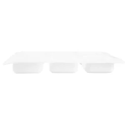 Silikonform für 6 Quadrate in der Größe 5,4cm x 5,4cm x 2,7cm, mit abgeschrägter Kante