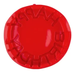 Silikonform, Happy Birthday, Ø 20cm, 5cm hoch