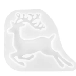 Silikonform Hirsch, Größe fertiges Objekt: 12,7cm x 10,2cm x 0,5cm
