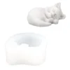 Silikonform, Katze 2, 8,4cm x 6,4cm x 4,4cm, transluzent
