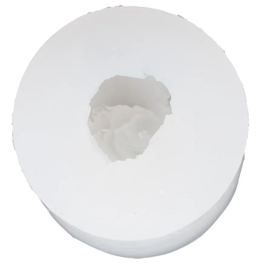 Silikonform Rose, Größe Figur: 3,5cm x 3,2cm x 4,3cm