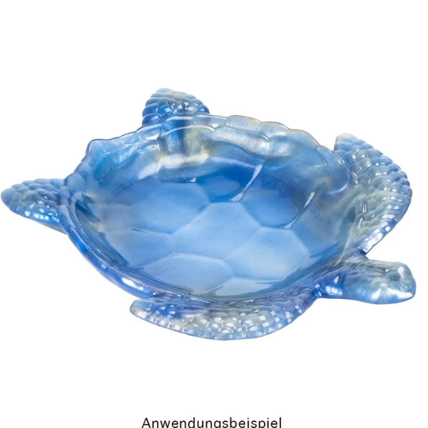 Silikonform, Schale Schildkröte, 24,1cm x 20,6cm x 3,5cm, transluzent, lebensmittelecht