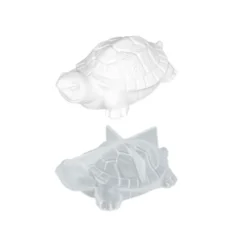 Silikonform, Schildkröte 2, 7,2cm x 4,2cm x 2,7cm, transluzent, lebensmittelecht