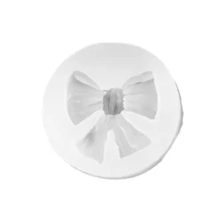 Silikonform Schleife, Größe fertiges Objekt: 4cm x 3,9cm x 0,7cm