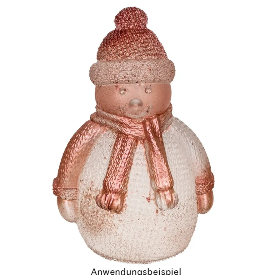 Silikonform Schneemann, Größe Figur: 9,6cm x 6,4cm x 5,2cm