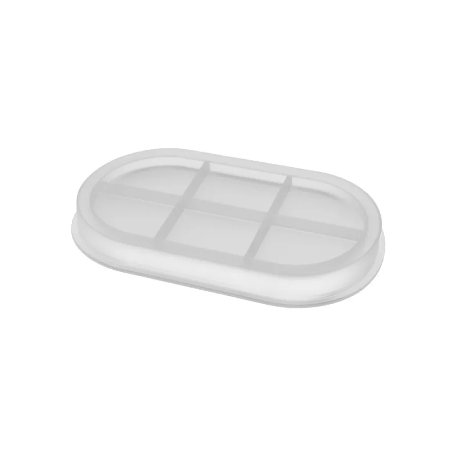 Silikonform Tablett 2, Größe 17,4cm x 9,6cm x 1,7cm