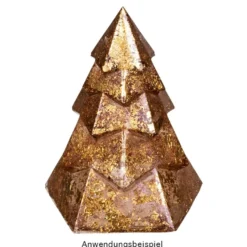 Silikonform Tannenbaum 1, Größe Figur: 7,5cm x 5,3cm x 5,6cm