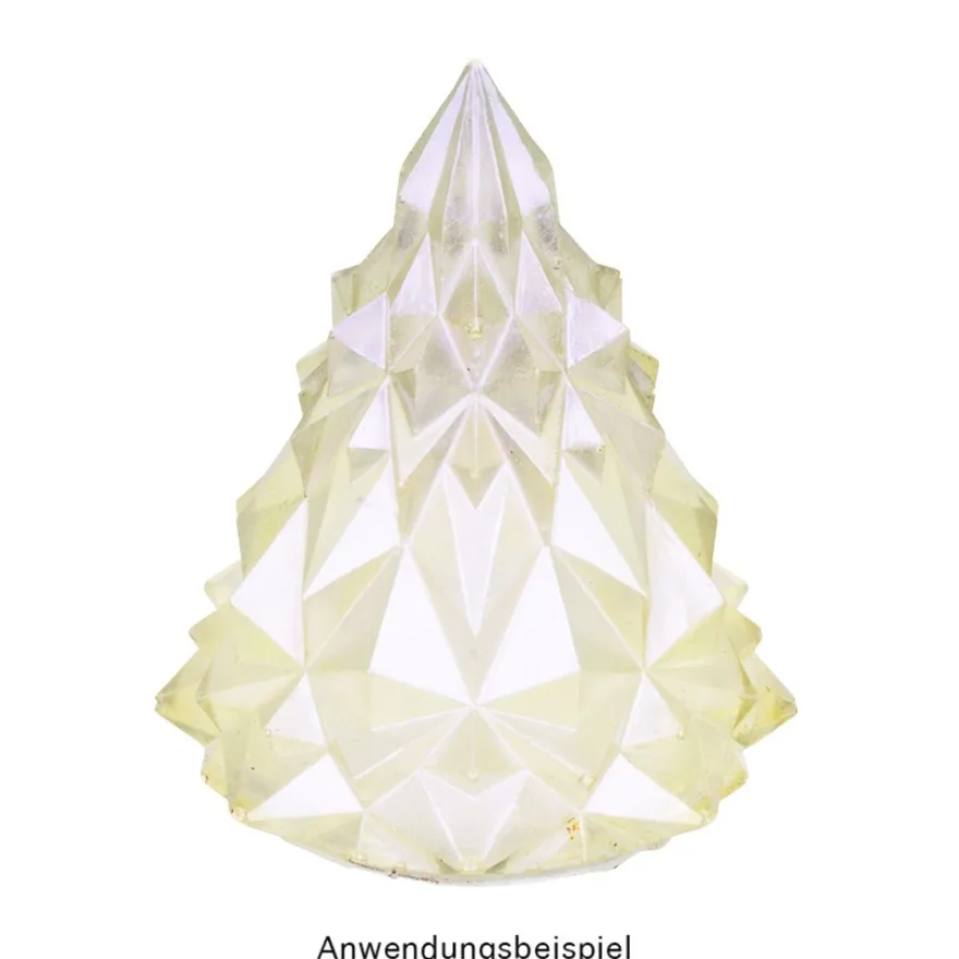 Silikonform Tannenbaum 2, Größe Figur: 5,9cm x 5cm x 5cm
