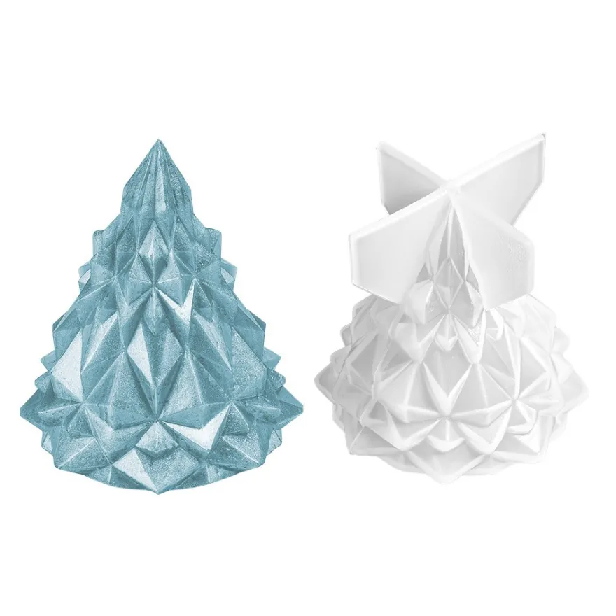 Silikonform Tannenbaum 2, Größe Figur: 5,9cm x 5cm x 5cm