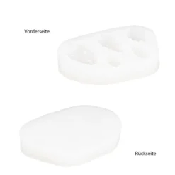 Silikonform, Tannenzapfen, 10,4cm x 7cm x 1,6cm, lebensmittelecht