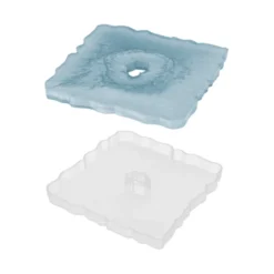 Silikonform Untersetzer 2, Größe 11,8cm x 11,8cm x 1cm