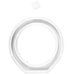 Silikonform Vase Ringform, Größe Objekt: 14,2cm x 14,1cm x 3cm