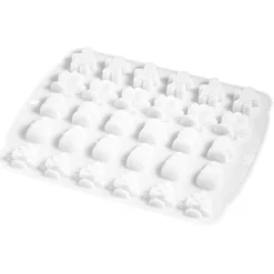 Silikonform Weihnachtliche Formen 1, 6 verschiedene Designs, 30 Formen