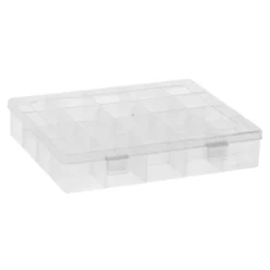 Sortier- & Aufbewahrungsbox, 20 Fächer, 20,8cm x 16,9cm x 4cm