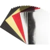 Spiegel-Karton, DIN A4, selbstklebend, 200 g/m², 4 verschiedene Farben, 20 Bogen