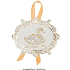 Spiegel-Karton, DIN A4, selbstklebend, 200 g/m², hellgold, 20 Bogen