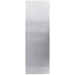 Spiegel-Mosaik-Sticker, 9,7cm x 29,6cm, selbstklebend, silber