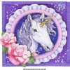 Stanzbogen, Einhorn "Moonlight", DIN A4