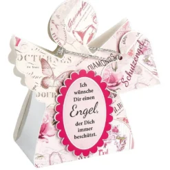 Stanzbogen, Engel-Geschenkboxen, DIN A4, 10 Stück