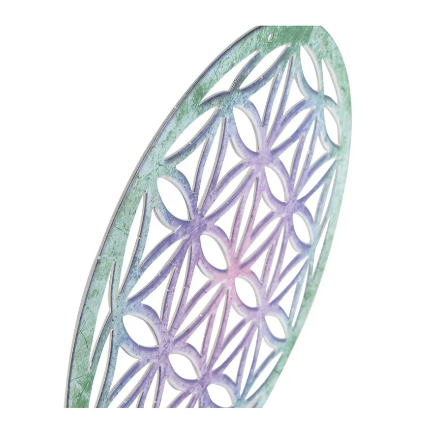 Stanzbogen, Fensterschmuck, Blume des Lebens, DIN A4, 800g/m², 5 Designs, 5 Bogen