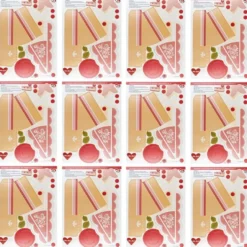 Stanzbogen, Kuchen-Schachteln, Design 2a, DIN A4, 12 Stück