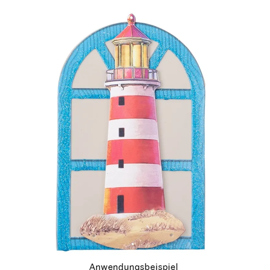 Stanzbogen, Maritim, DIN A4, 800g/m², 5 Designs, 5 Bogen
