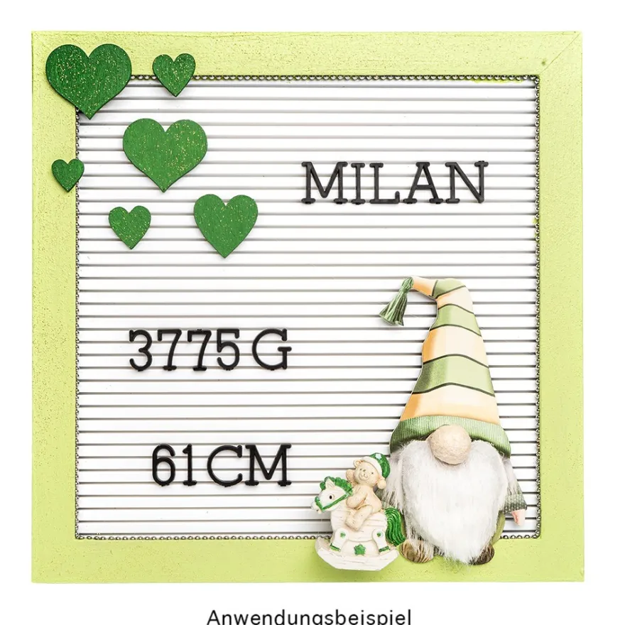 Stanzbogen, Oster-Wichtel, DIN A4, 800g/m², 5 Farben, 5 Bogen