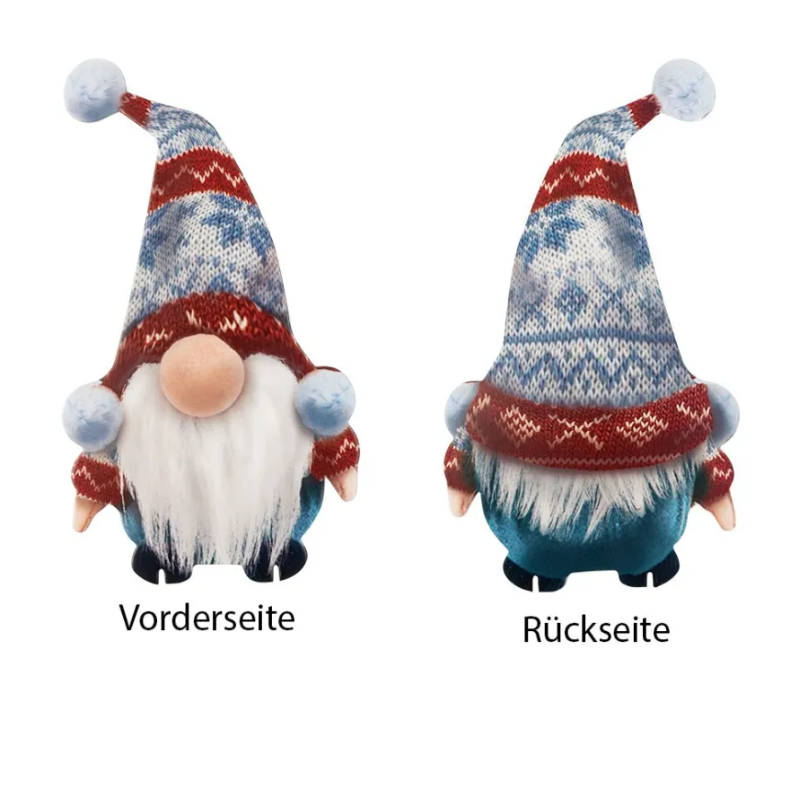 Stanzbogen, Winter-Wichtel, DIN A4, 800g/m², 5 Bogen