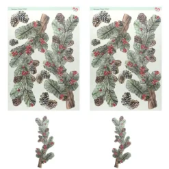 Stanzbogen, Zweige Winter, DIN A3, 800g/m², 2 Bogen