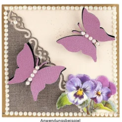 Stanzer, Schmetterling, 4,2cm x 4,4cm