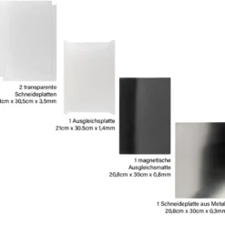 Stanzfee, Elektrische Präge- & Stanzmaschine, DIN A4, inkl. 5 versch. Platten