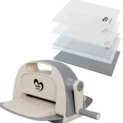 Stanz- & Prägemaschine, DIN A4, inkl. 5 Kunststoffplatten