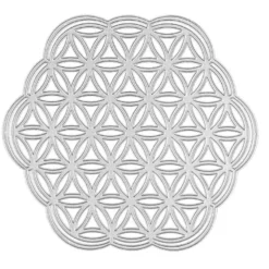 Stanzschablone, Blume des Lebens, 14cm x 14cm