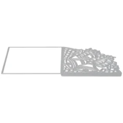 Stanzschablone, Einstecktasche 2, 15,7cm x 8,6cm, gefaltet: 7,7cm x 7,7cm
