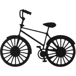 Stanzschablone, Fahrrad, 5,8cm x 7,6cm