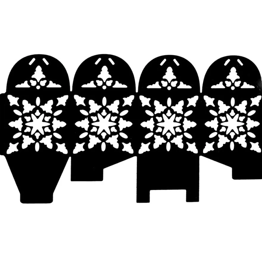 Stanzschablone, Faltbox 3, 17,5cm x 10cm