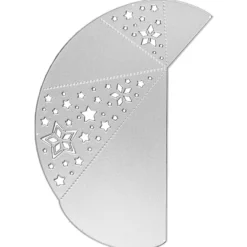 Stanzschablone, Falttanne 2, 16,4cm x 10,9cm