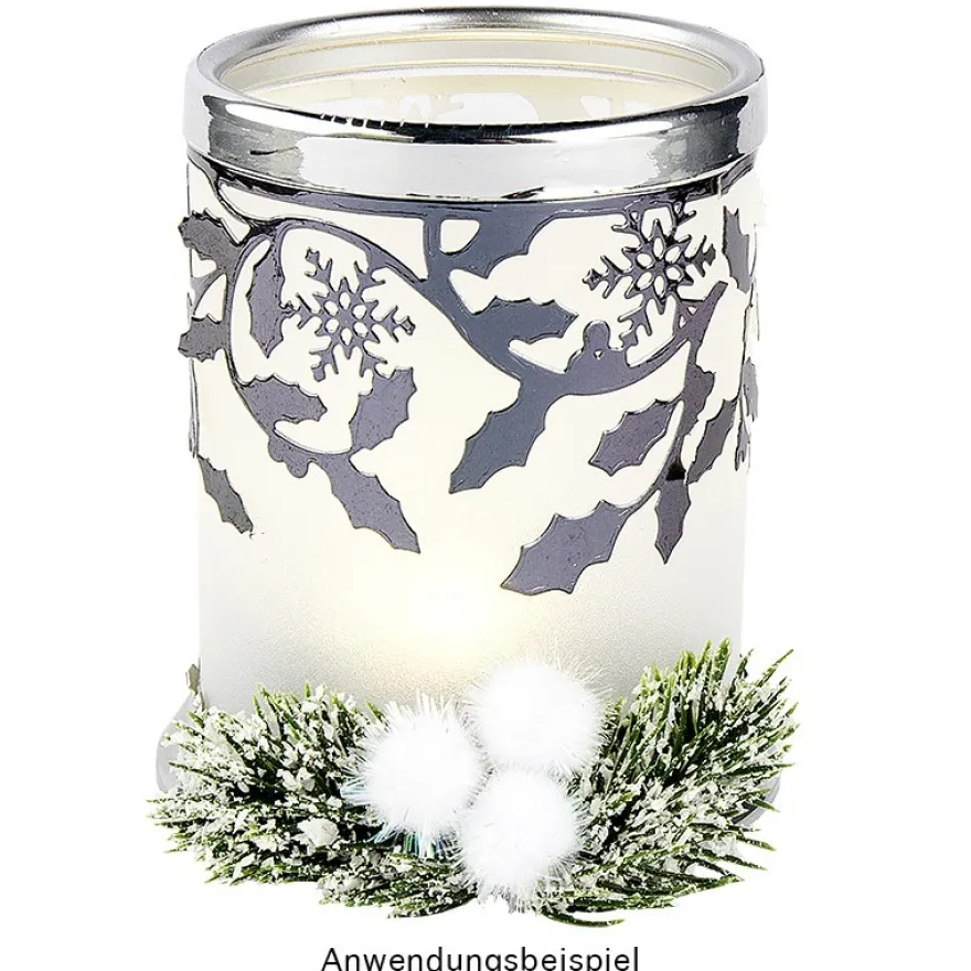 Stanzschablone, Frohe Weihnachten, 9,4cm x 14,4cm, passend für gängige Stanzmaschinen