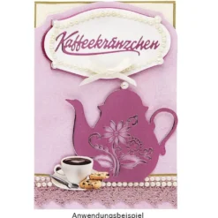 Stanzschablone, Geschenktasche 1, 17,5cm x 9,8cm