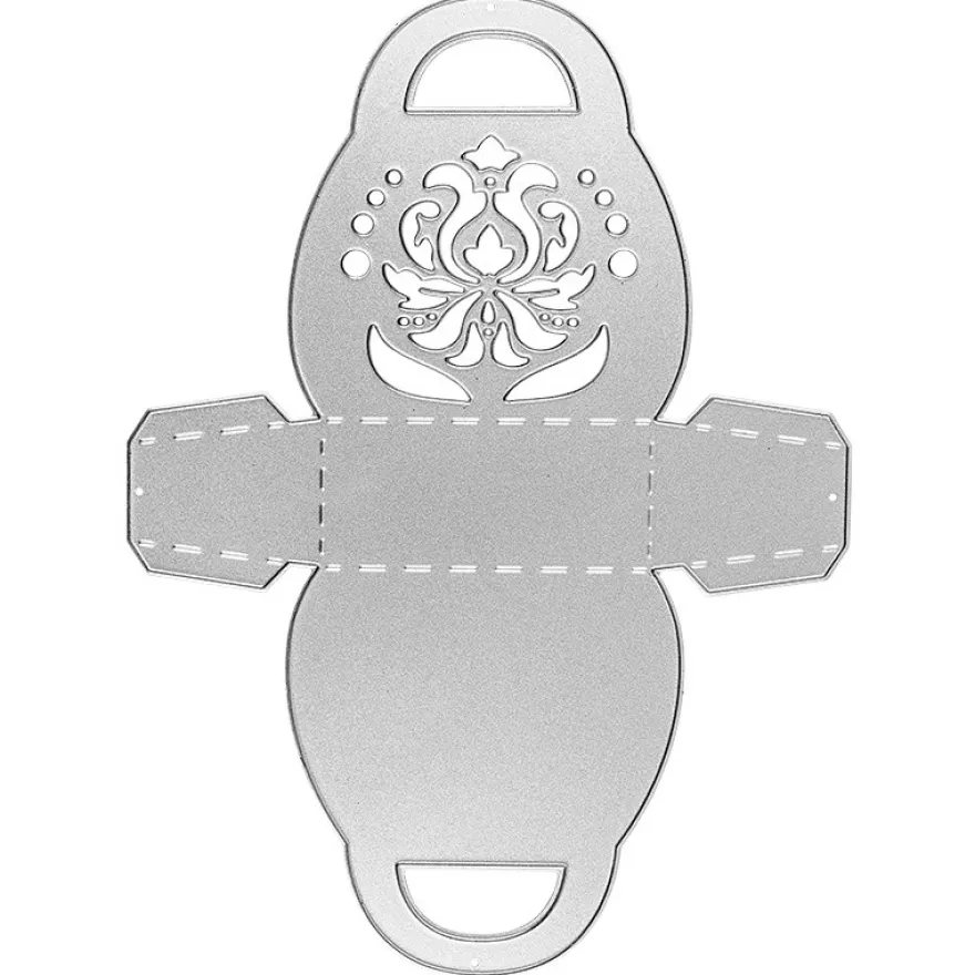 Stanzschablone, Geschenktasche 2, 17,5cm x 12,5cm