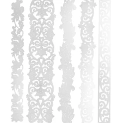 Stanzschablonen, Bordüren XL, verschiedene Designs, 5 Stück