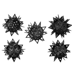 Stanzschablonen, Faltsterne, 6cm x 6cm