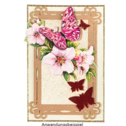 Stanzschablonen, Hochzeit, 4 Stück