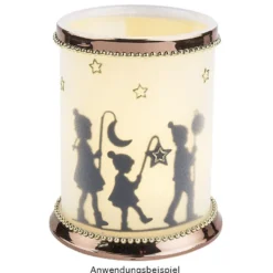 Stanzschablonen, Laternenkinder & Fröhliche Weihnachten, 4 Stück