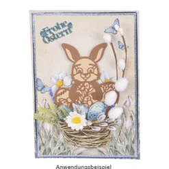 Stanzschablonen, Osterzeit, 13 Stück