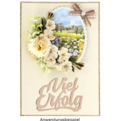 Stanzschablonen, Schriften, Zum Jubiläum, 4cm bis 8,1cm, 3 Stück