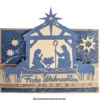 Stanzschablonen, Weihnachtskrippe, 3 Stück