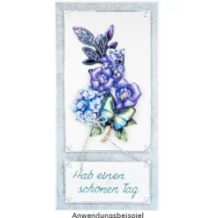 Stanzschablonen, Zweige, 6 Stück