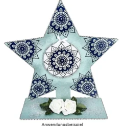 Stanzschablone, Ornament 2, Ø 10,2cm