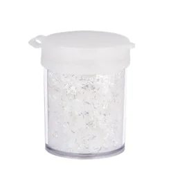 Stäbchen-Glimmer, 12g, weiß-irisierend